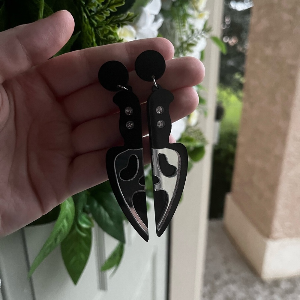 Ghostface Earrings